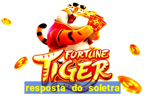 resposta do soletra de hoje